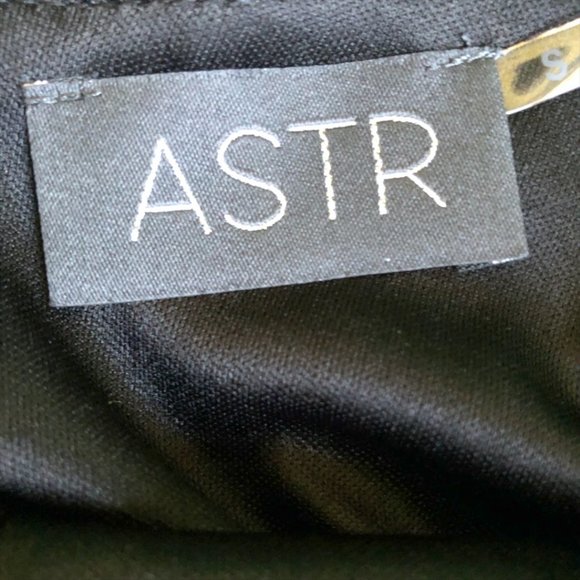 ASTR Black Racerback Lace Detail Sleeveless Dress - Picture 3 of 7